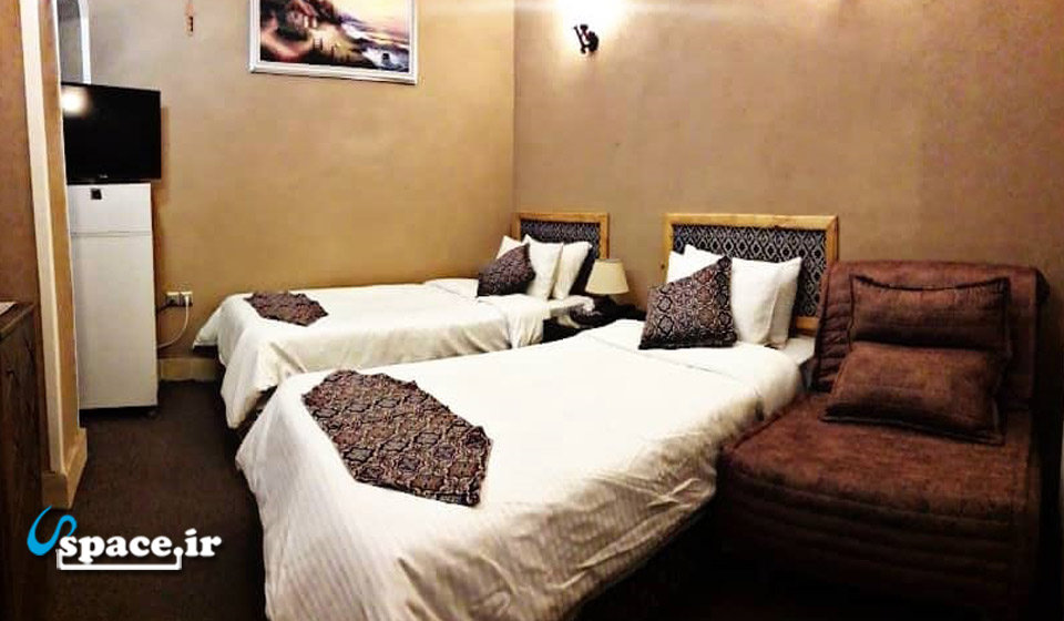نمای اتاق 2  تخته توئین اقامتگاه سنتی گیتی  (همکف) - یزد